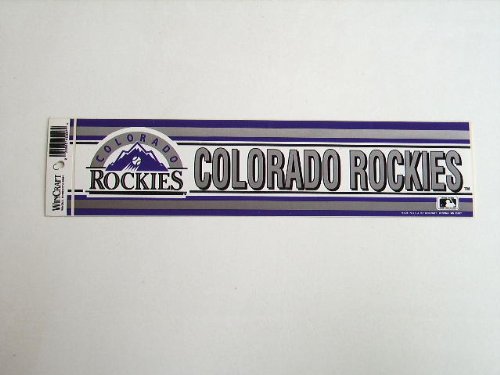 COLORADO ROCKIES BUMPER STRIP