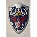 Full Size Link Hylian Zelda Shield with Grip & Handle