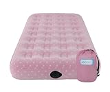 Aerobed Deluxe Sleepover Single Airbed - Pink