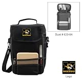 Missouri Tigers NCAA Duet Wine and Cheese Tote (Black/Grey) (Embroidered Logo)