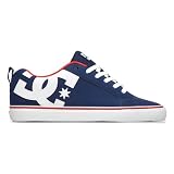 DC Court Vulc Shoes - Navy / Red (UK11)