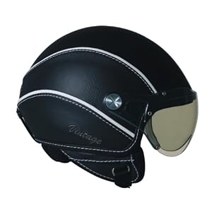 Nexx-X60-Vintage-Black-X-Large-Open-Face-Helmet
