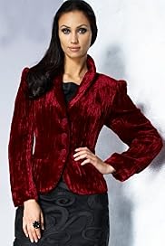 Per Una Single Breasted 3 Button Velvet Jacket Per Una Single Breasted 3 Button Velvet Jacket