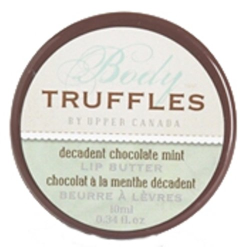 Upper Canada Soap And Candle Body Truffles Lip Butter, Chocolate Mint, .34-Ounce Pot (Pack... by Upper Canada Soap & Candle