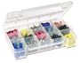 Akro-Mils 5705 Plastic Parts Storage Case for Hardware and Craft, Small, Clear
