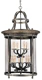 World Imports Lighting 1612-63 Chatham 12-Light Hanging Lantern, French Bronze