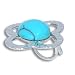 Ladies Sterling Silver 925 & Turquoise Necklace Pendant - Jewellery