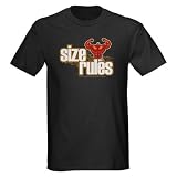 41YzaLciW8L. SL160  SIZE RULES   Bodybuilding Dark T Shirt by CafePress