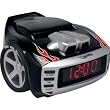 Emerson Radio Hot Wheels HW800 Snore Slammer Alarm Clock Radio (Red/Black)