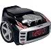 Emerson Radio Hot Wheels HW800 Snore Slammer Alarm Clock Radio (Red/Black)