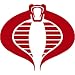 Search : Cobra Decal Sticker - Size:8.0 x 8.8 inches - Color:Red