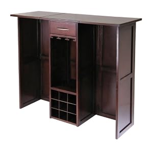 Winsome Newport Expandable Wine Bar by Winsome
