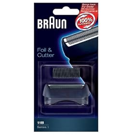Braun - 81255303 - Combi-pack 11B - Recharge grille + couteaux pour rasoirs Series 1