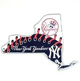 NEW YORK YANKEES OFFICIAL LOGO MLB DOOR WALL SIGN