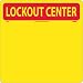 NMC LOB1Y 10 Piece Lockout Tagout Center Kit with Hooks and Supplies, 14" Width x 14" Height, Red on Yellow