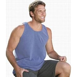 Pigment-Dyed Heavyweight 5.6 oz. Soft Ringspun Cotton Adult Tank Top