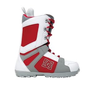 DC Phase Snowboard Boots - White/Red/Grey