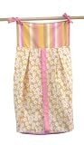 Tadpoles Field of Flowers Diaper Stacker in Yellow and Pink