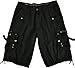 Mens Cargo Pocket Shorts Military-Style Size:30-54 #12211s