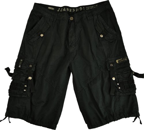 Mens Cargo Pocket Shorts Military-Style Size:30-54 #12211s