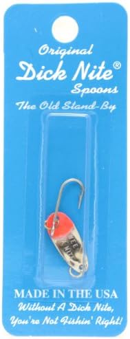 018 Spoon - 1 1/16", Sz 8 Hook, Nickel Red Head #0