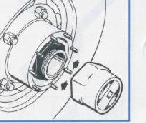OTC METRIC REARING LOCKNUT SOCKETS - 60mm 6pt - #1952M
