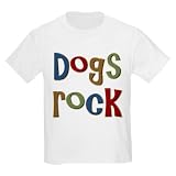 Dogs Rock Dog Lover Breeder Owner Kids Light T-Shi