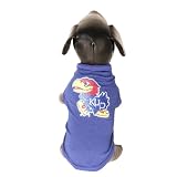 NCAA Kansas Jayhawks Cotton Lycra Dog Tank Top, Small