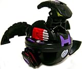 Bakugan New Vestroia Bakuneon LOOSE Single Figure Darkon (Black) Alpha Percival 720 G