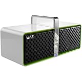 Hercules 4769181 Wireless Bluetooth Speaker (White/Green)