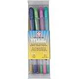 Sakura 57369 16-Piece Gelly Roll Metallic Assorted Colors Cube Collection Gel Pen Set