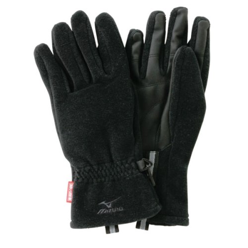 ミズノ(MIZUNO) プレスサーモフリースクラブ中厚 73GM021 09ブラック・L