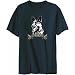 T-Shirt Mens Navy Blue Talk shit get bit Dogs