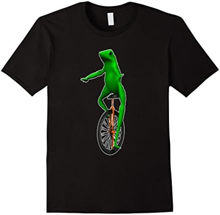 Men's Dat Boi Dank Frog Meme T shirt Medium Black