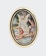 Gold Plated Religious Lapel Pin - Guardian Angel