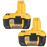 DEWALT DC9180-2 18-Volt XRP Lithium-Ion Batteries, 2-Pack (Tools & Home Improvement)