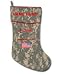 Camosock-Personalized custom embroidered US Army digicam military christmas stocking