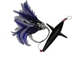 Saltwater Daisy Chain Fishing Lure with Bird and 4 Lures, Rigged with a Hook in the Last Lure. FREE SHIPPING AND 20% CUSTOMER APPRECIATION DISCOUNT!