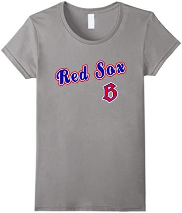 Women's R Sox B Men Women Unisex Boston Top T Shirt XL Slate