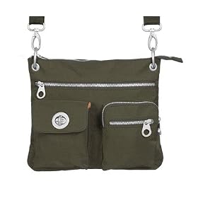 Baggallini  Big Sydney Bag,Dark Olive,One Size