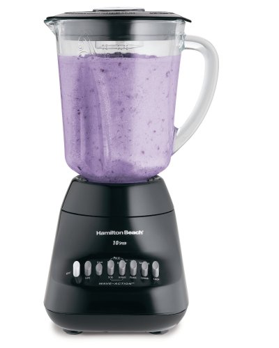 Hamilton Beach 50242N WaveMaker 10-Speed Blender, Black Hamilton Beach 50242N WaveMaker 10-Speed Blender, Black