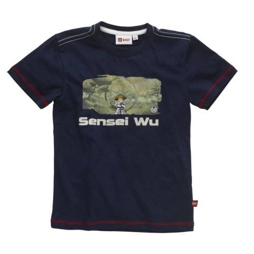 Lego Wear Jungen T-Shirt 13479 TERRY 402 - T-SHIRT S/S, Gr. 134, Blau (MIDNIGHT BLUE) Preisvergleich