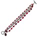 Siam Red Vintage Inspired Toggle Bracelet