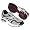 Silver/Flashred/Blac