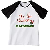 Tis the Season to Shop - Seasonal and Holidays Women's Raglan
Sleeve