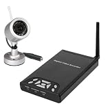 Wireless AV transmission Motion Detection security Monitoring Recorder system + 1 Pack 2.4Ghz Wireless Color Day & Night Vision Weather-proof Surveillance CCTV Cameras