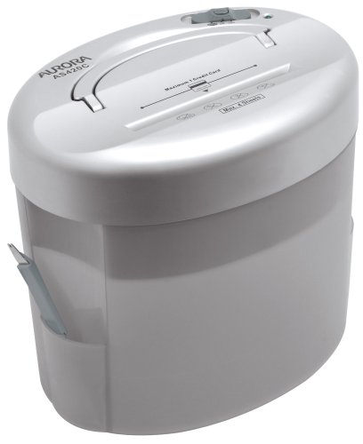 Aurora AS420C  Desktop Style Crosscut Paper Shredder with Basket