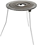 United Scientific TCR8X9 Tripod Stand with Concentric Rings, 3.5"/4.75"/6.5"/8" Ring Outside Diameter