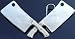 Dual Meat Cleavers Knife Cool Belt Buckle