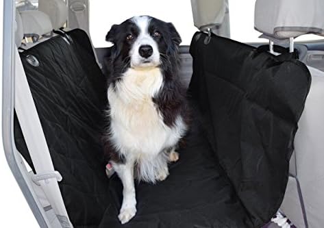 Westcoast SH Deluxe Pet Seat Cover, Auto dog seat cover for cars with rear seat. Padded with seatbelt openings, attach to front head rests for hammock style or leave down to allow leg room.